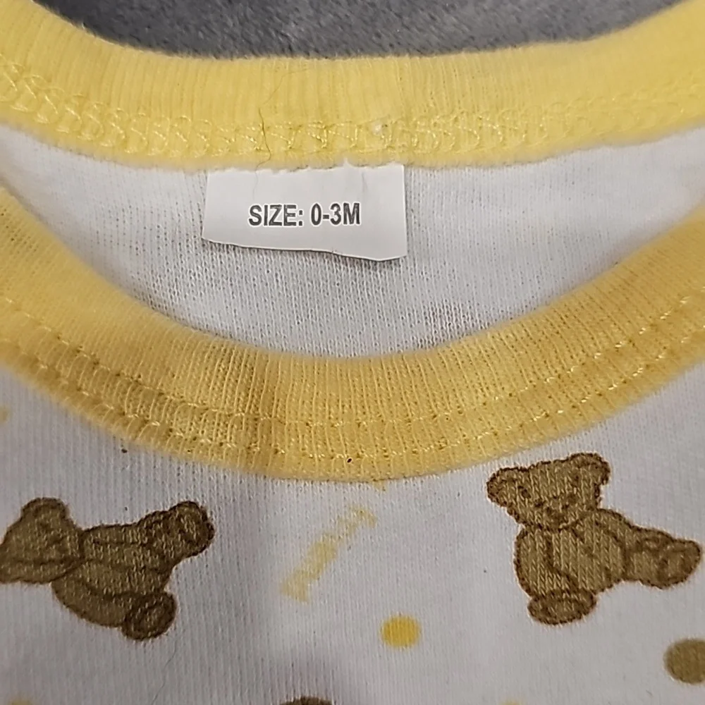 F 3 premie onesies green yellow tan - Picture 6 of 8